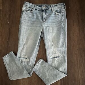 High rise crop Jean